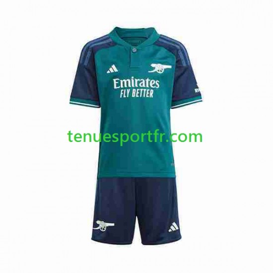 Kit Enfant Maillot Troisième Arsenal 2023-2024 à Manches Courtes