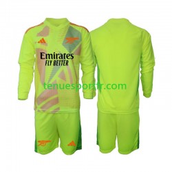 Kit Enfant Maillot Domicile Arsenal Gardien 2024-2025 à Manches Longues
