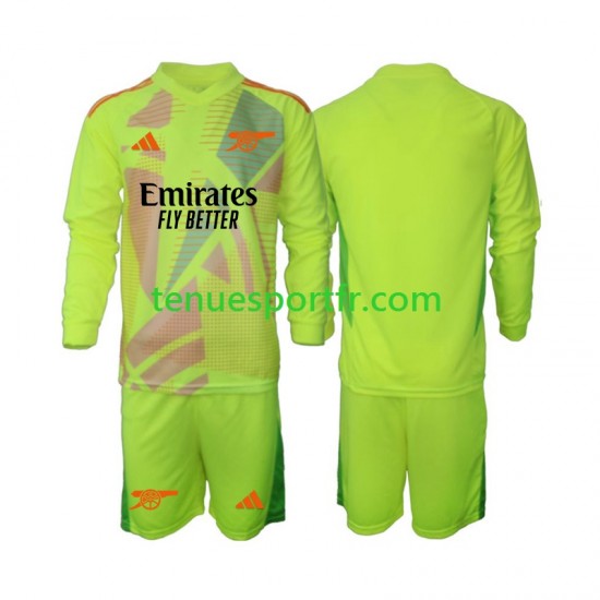 Kit Enfant Maillot Domicile Arsenal Gardien 2024-2025 à Manches Longues