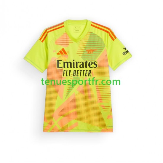 Homme Maillot Domicile Arsenal Gardien 2024-2025 à Manches Courtes
