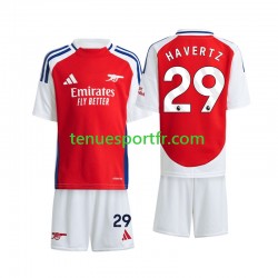 Kit Enfant Maillot Domicile Arsenal Havertz 29 2024-2025 à Manches Courtes