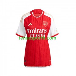 Femme Maillot Domicile Arsenal 2023-2024 à Manches Courtes