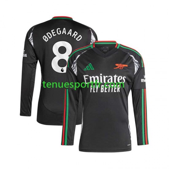Homme Maillot Extérieur Arsenal Martin Odegaard 8 2024-2025 à Manches Longues