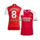 Homme Maillot Domicile Arsenal Martin Odegaard 8 2023-2024 à Manches Courtes