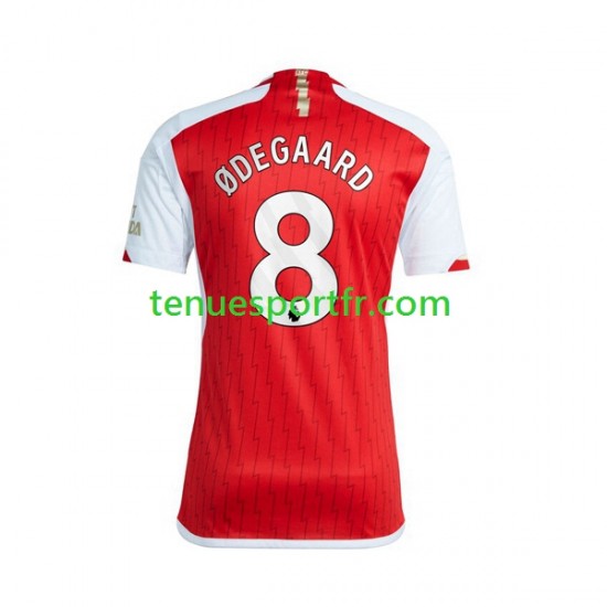 Homme Maillot Domicile Arsenal Martin Odegaard 8 2023-2024 à Manches Courtes