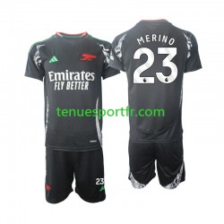 Kit Enfant Maillot Extérieur Arsenal Merino 23 2024-2025 à Manches Courtes