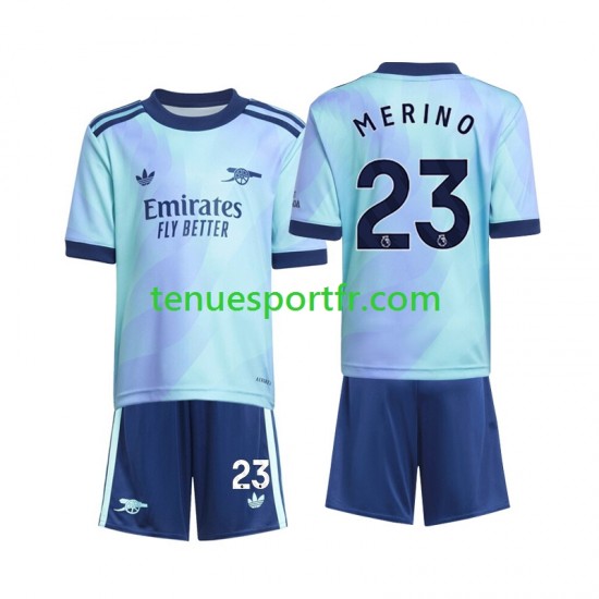 Kit Enfant Maillot Troisième Arsenal Merino 23 2024-2025 à Manches Courtes