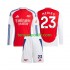 Kit Enfant Maillot Domicile Arsenal Mikel Merino 23 2024-2025 à Manches Longues
