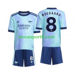 Kit Enfant Maillot Troisième Arsenal Odegaard 8 2024-2025 à Manches Courtes