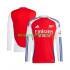 Homme Maillot Domicile Arsenal 2024-2025 Rouge à Manches Longues