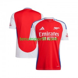 Homme Maillot Domicile Arsenal 2024-2025 Rouge à Manches Courtes