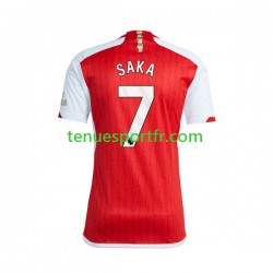 Homme Maillot Domicile Arsenal Saka 7 2023-2024 à Manches Courtes