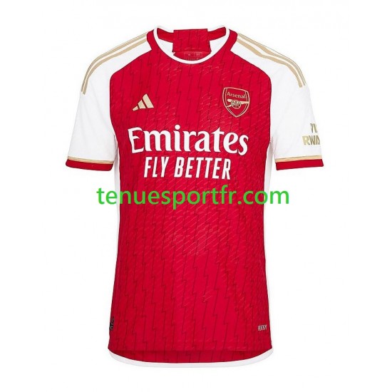 Kit Enfant Maillot Domicile Arsenal Smith Rowe 10 2023-2024 à Manches Courtes