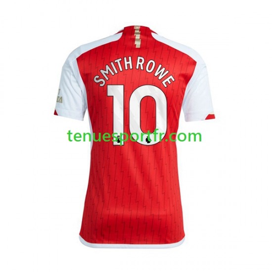 Homme Maillot Domicile Arsenal Smith Rowe 10 2023-2024 à Manches Courtes