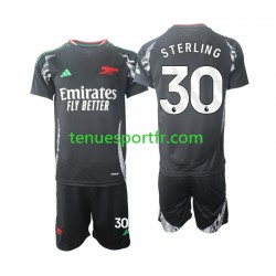 Kit Enfant Maillot Extérieur Arsenal Sterling 30 2024-2025 à Manches Courtes