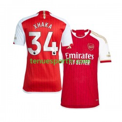 Homme Maillot Domicile Arsenal Xhaka 34 2023-2024 à Manches Courtes