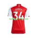 Homme Maillot Domicile Arsenal Xhaka 34 2023-2024 à Manches Courtes