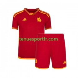 Kit Enfant Maillot Domicile AS Rome 2023-2024 à Manches Courtes