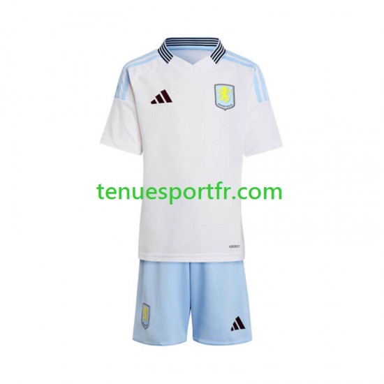 Kit Enfant Maillot Extérieur Aston Villa 2024-2025 à Manches Courtes