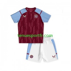 Kit Enfant Maillot Domicile Aston Villa 2023-2024 à Manches Courtes