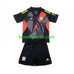 Kit Enfant Maillot Extérieur Aston Villa Gardien 2024-2025 à Manches Courtes