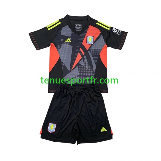Kit Enfant Maillot Extérieur Aston Villa Gardien 2024-2025 à Manches Courtes