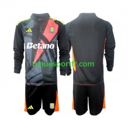Kit Enfant Maillot Domicile Aston Villa Gardien 2024-2025 à Manches Longues