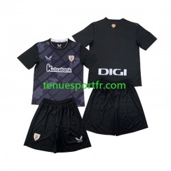 Kit Enfant Maillot Domicile Athletic Bilbao Gardien 2024-2025 à Manches Courtes