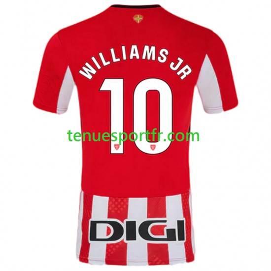 Homme Maillot Domicile Athletic Bilbao Williams JR 10 2024-2025 à Manches Courtes