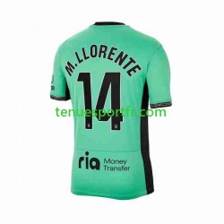 Homme Maillot Troisième Atlético Madrid 2 Marcos Llorente 14 2023-2024 à Manches Courtes