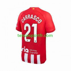 Homme Maillot Domicile Atlético Madrid 2 Yannick Carrasco 21 2023-2024 à Manches Courtes