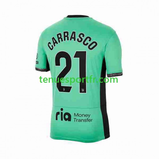 Homme Maillot Troisième Atlético Madrid 2 Yannick Carrasco 21 2023-2024 à Manches Courtes