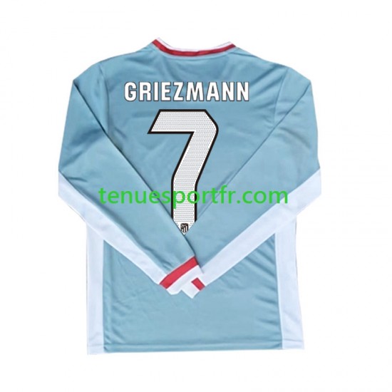 Homme Maillot Extérieur Atlético Madrid Antoine Griezmann 7 2024-2025 à Manches Longues