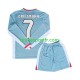 Kit Enfant Maillot Extérieur Atlético Madrid Antoine Griezmann 7 2024-2025 à Manches Longues