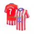 Homme Maillot Domicile Atlético Madrid Antoine Griezmann 7 2024-2025 à Manches Courtes