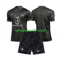 Kit Enfant Maillot Domicile Atlético Madrid Gardien 2024-2025 à Manches Courtes