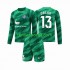 Kit Enfant Maillot Extérieur Atlético Madrid Gardien Jan Oblak 13 2023-2024 à Manches Longues