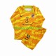 Kit Enfant Maillot Atlético Madrid Gardien Jan Oblak 13 2023-2024 Orange à Manches Longues
