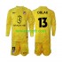 Kit Enfant Maillot Troisième Atlético Madrid Gardien Jan Oblak 13 2024-2025 à Manches Longues