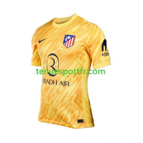 Homme Maillot Troisième Atlético Madrid Gardien 2024-2025 à Manches Courtes