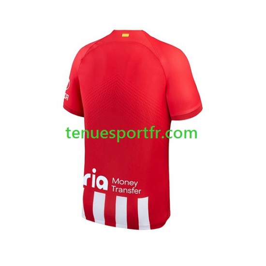 Homme Maillot Domicile Atlético Madrid 2023-2024 à Manches Courtes