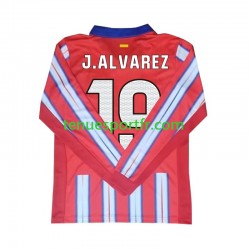 Homme Maillot Domicile Atlético Madrid Julian Alvarez 19 2024-2025 à Manches Longues