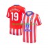 Homme Maillot Domicile Atlético Madrid Julian Alvarez 19 2024-2025 à Manches Courtes