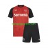 Kit Enfant Maillot Domicile Bayer 04 Leverkusen 2024-2025 à Manches Courtes