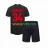 Kit Enfant Maillot Domicile Bayer 04 Leverkusen Granit Xhaka 34 2023-2024 à Manches Courtes