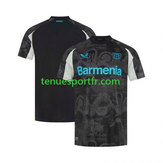 Homme Maillot Troisième Bayer 04 Leverkusen 2024-2025 à Manches Courtes