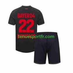 Kit Enfant Maillot Domicile Bayer 04 Leverkusen Victor Boniface 22 2023-2024 à Manches Courtes