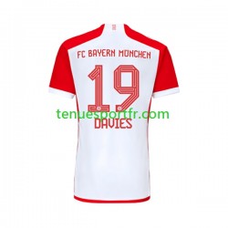 Homme Maillot Domicile Bayern Munich Alphonso Davies 19 2023-2024 à Manches Courtes