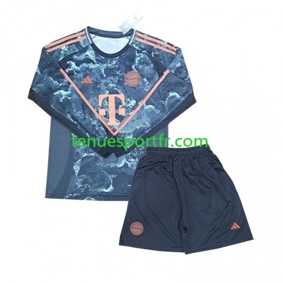 Kit Enfant Maillot Extérieur Bayern Munich 2024-2025 à Manches Longues