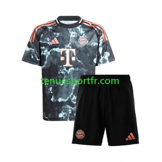 Kit Enfant Maillot Extérieur Bayern Munich 2024-2025 à Manches Courtes